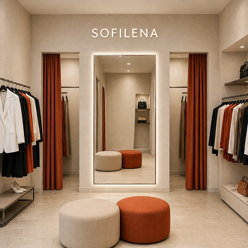 Примерочная зона SOFILENA